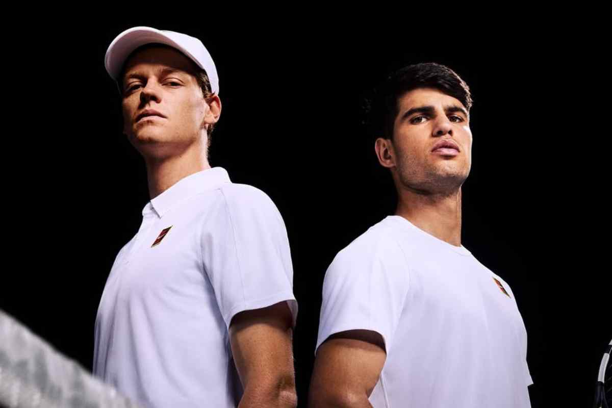 Jannik Sinner e Carlos Alcaraz 