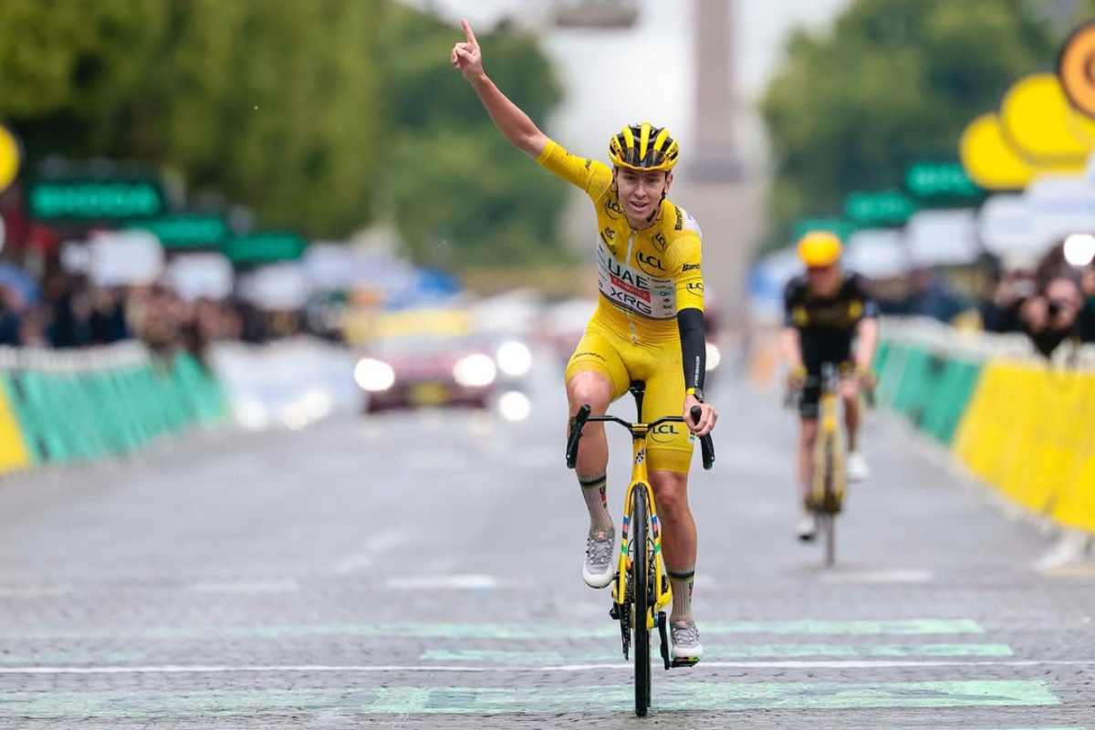 Tadej Pogacar ritiro 