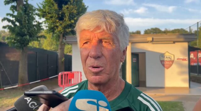 Gian Piero Gasperini, tecnico della Roma, uno degli ex della 7a giornata
