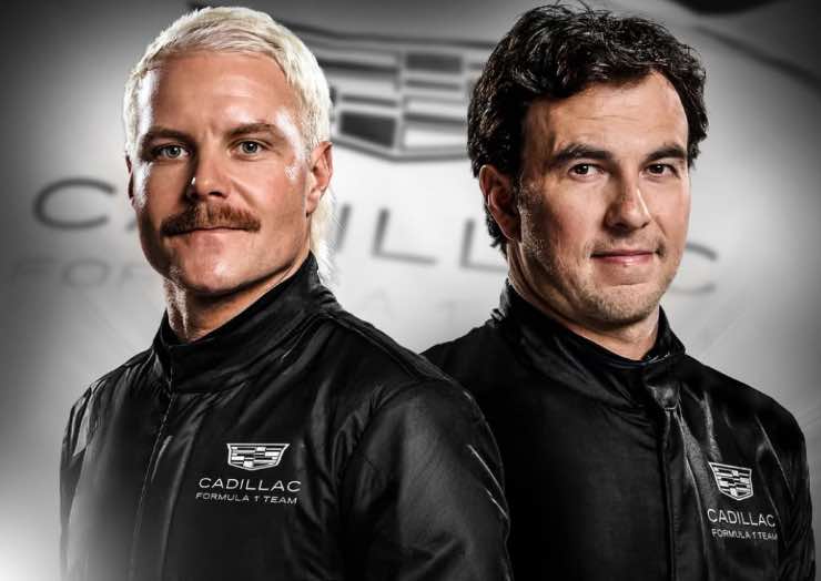 Bottas Perez Cadillac