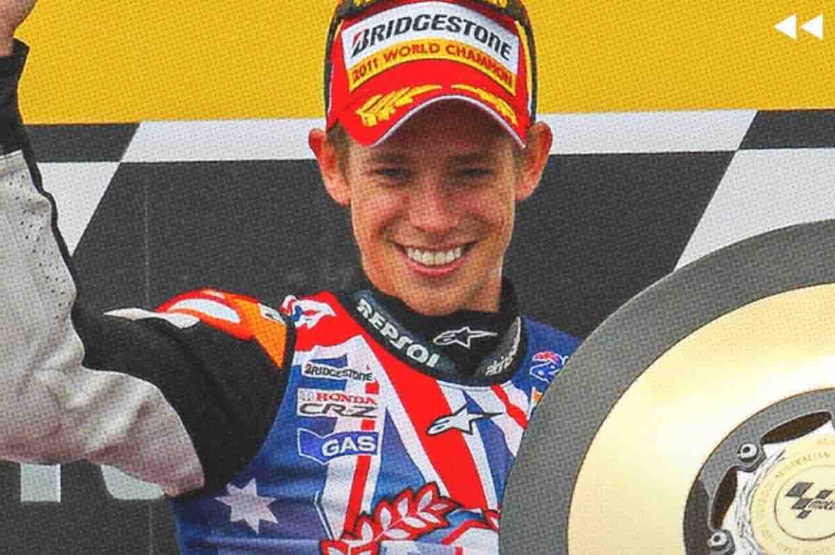 Casey Stoner vincitore