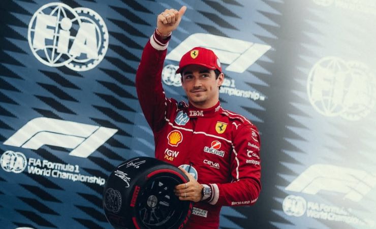 Charles Leclerc decisione