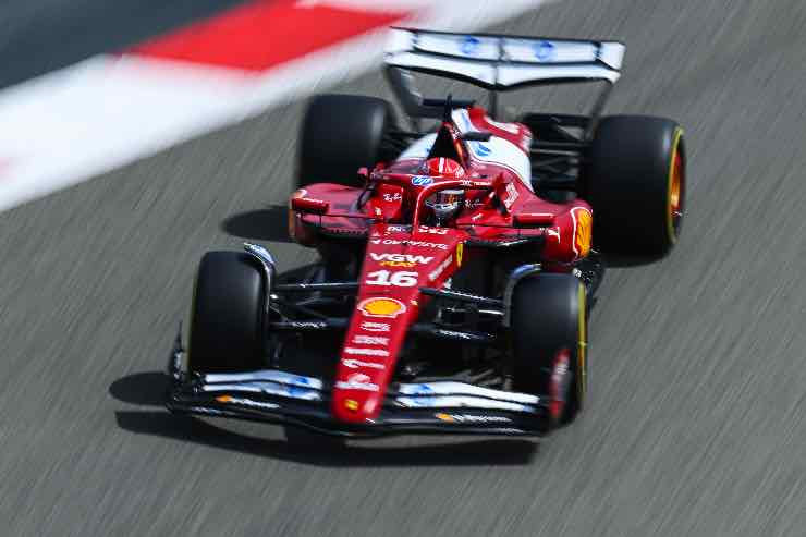 Monoposto SF25 controllo