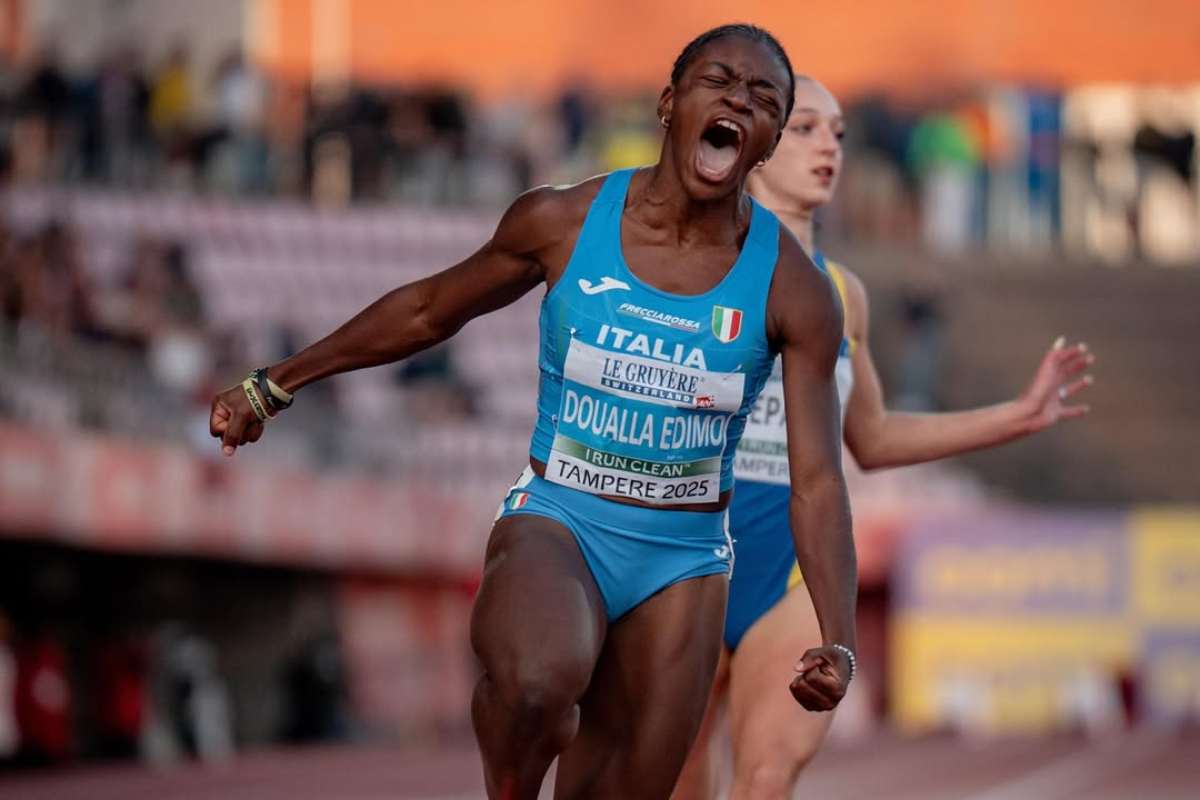 Kelly Doualla ai mondiali di Tokyo