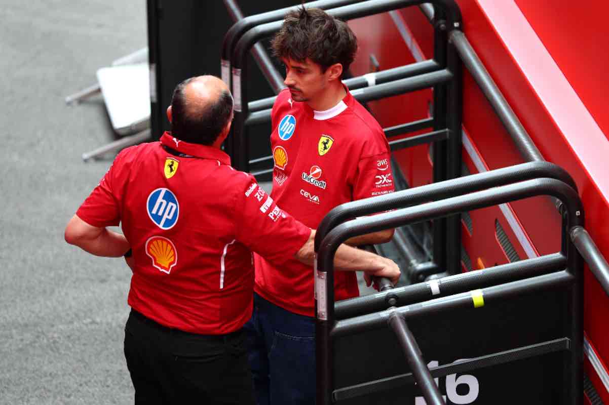 Leclerc Vaseur rottura finale