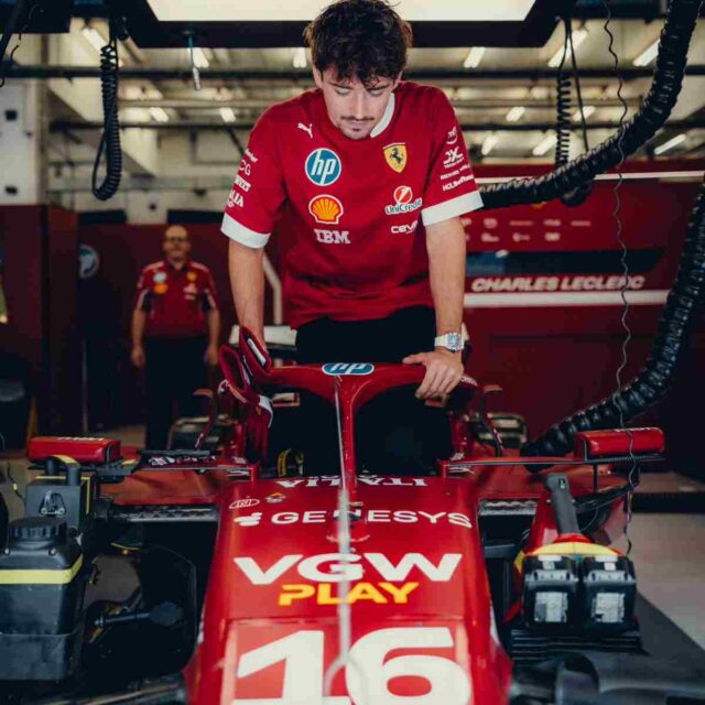 Leclerc problemi Ferrari