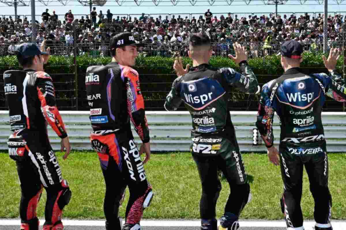 Tribuna Aprilia in MotoGP