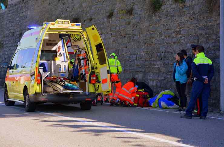 Soccorso ambulanza morte