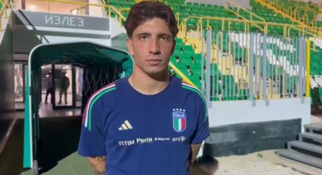 Luca Marianucci Italia under 21 (© FIGC)