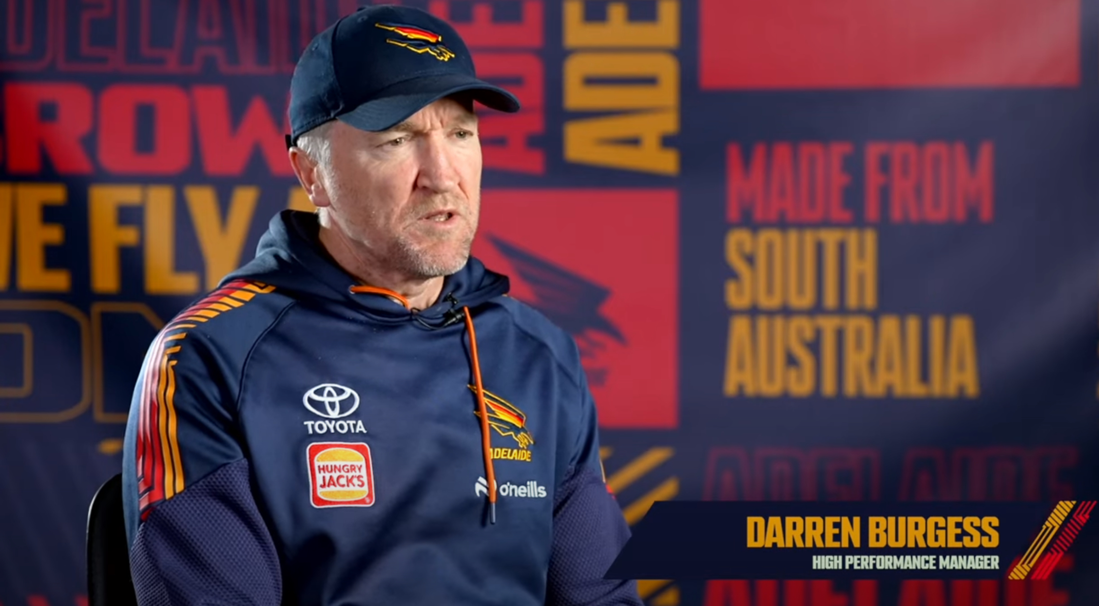 Darren Burgess, ai tempi dell’Adelaide, director of performance della Juventus