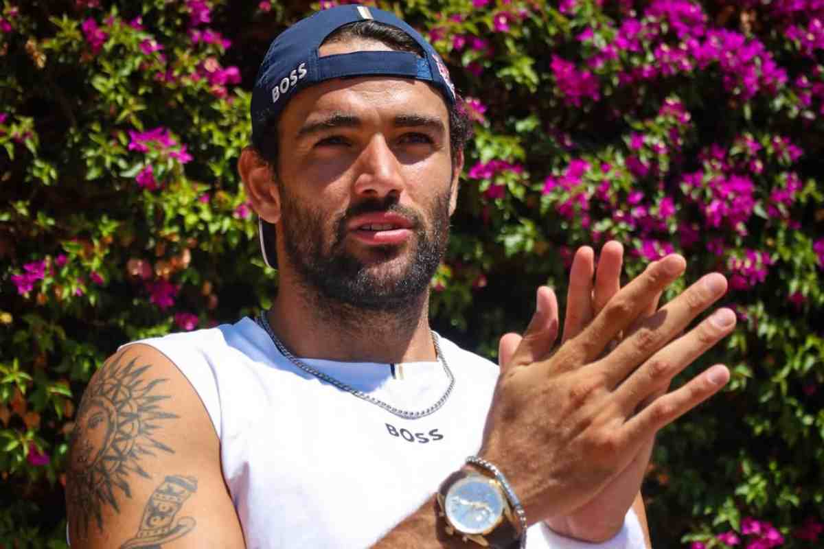 Matteo Berrettini torna in campo 