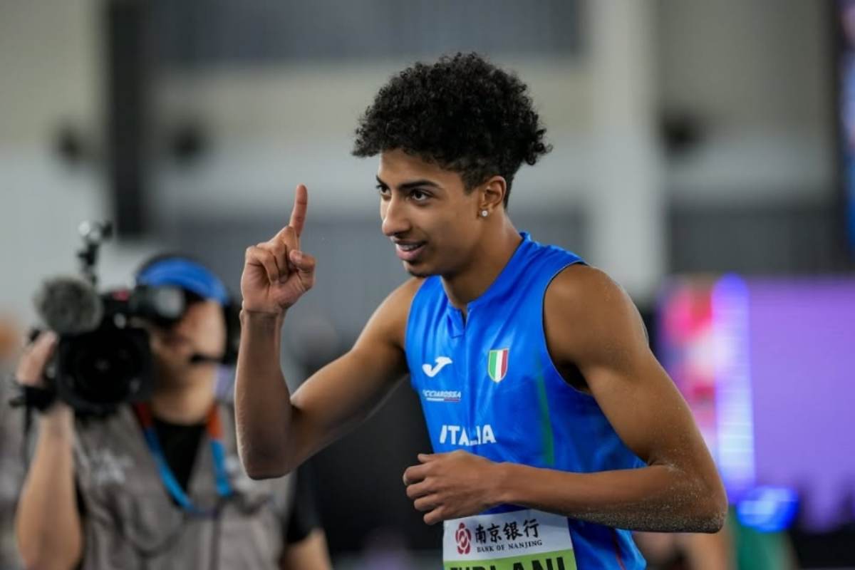 Mattia Furlani vince l'oro