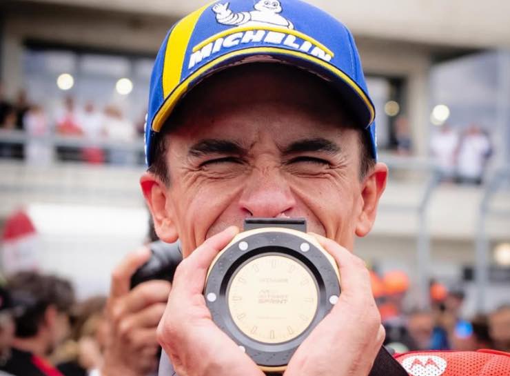 Marc Marquez drammatico