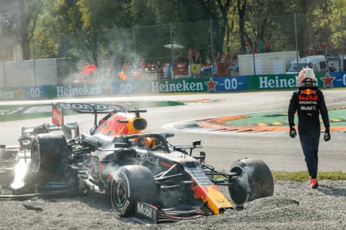 Incidente pista Formula1