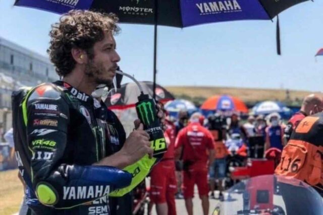 Rossi omaggio F1