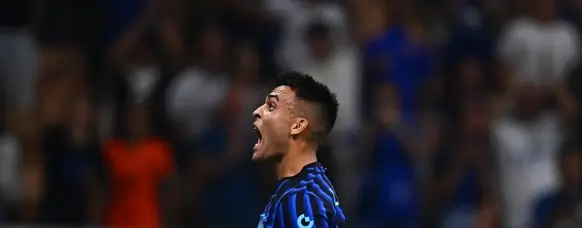 L'esultanza di Lautaro Martinez