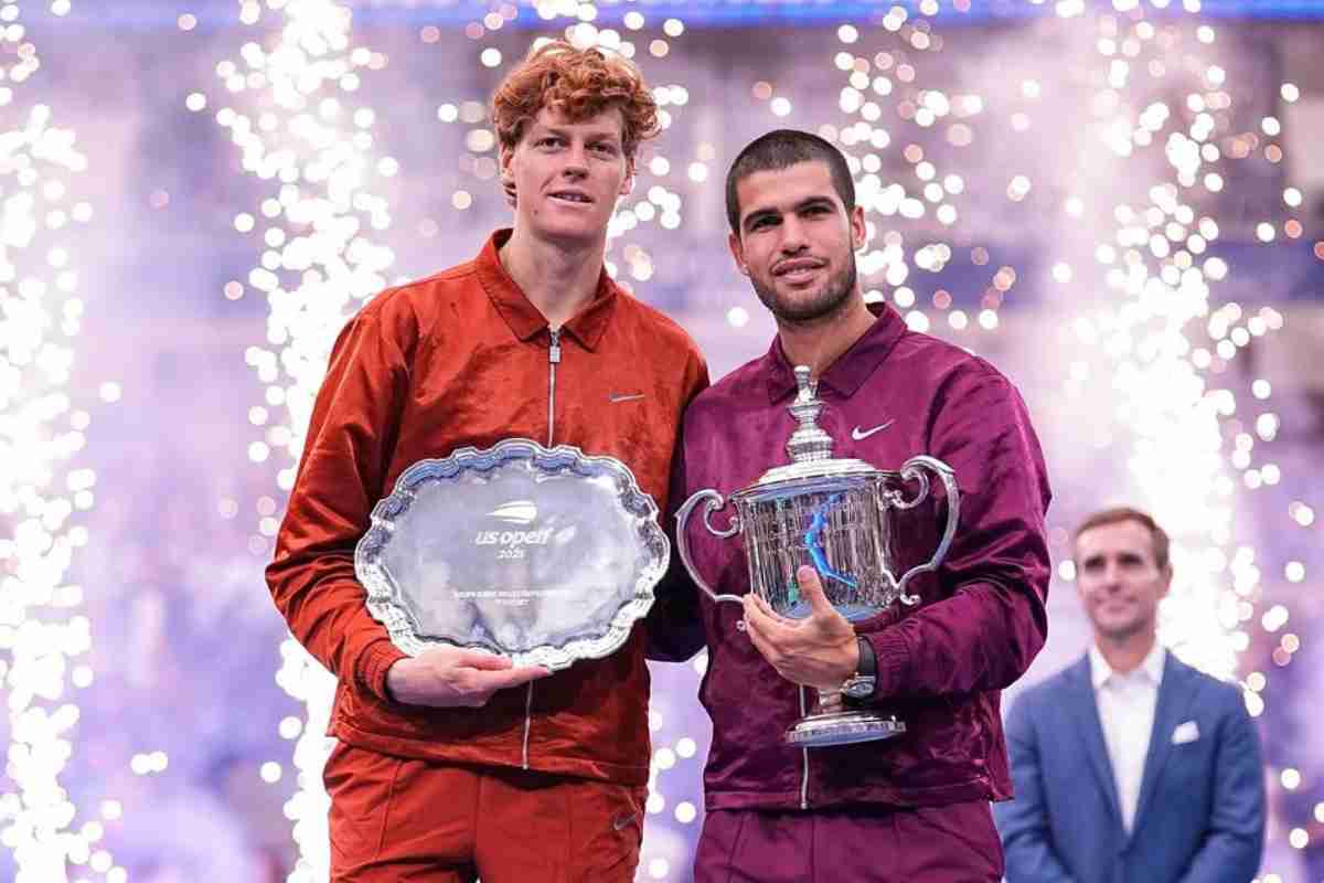 Jannik Sinner e Carlos Alcaraz