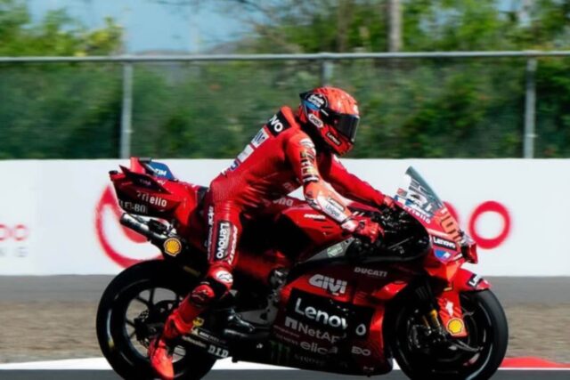 Reazione marc Marquez