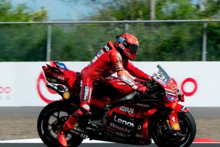 Reazione marc Marquez