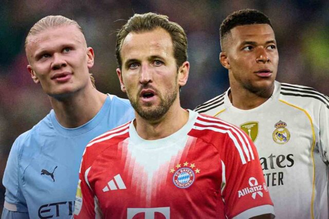 Haaland, Kane e Mbappé