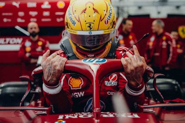 Lewis Hamilton Ferrari