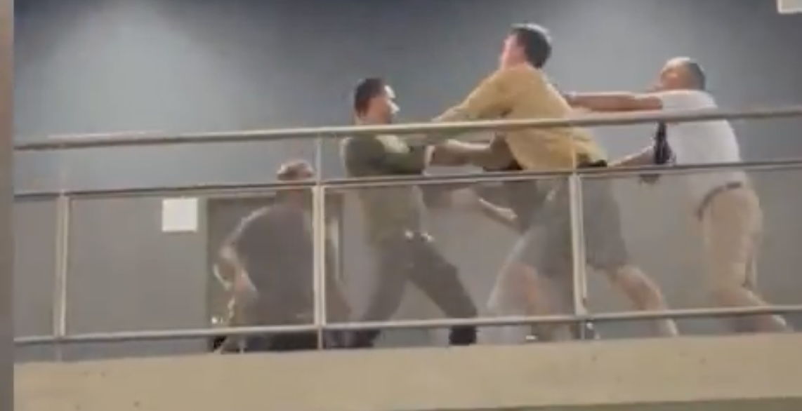 Espanyol-Betis, i momenti della rissa furibonda