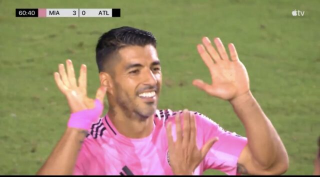 Suarez tocca quota 600 gol in carriera: lo fa bellissimo