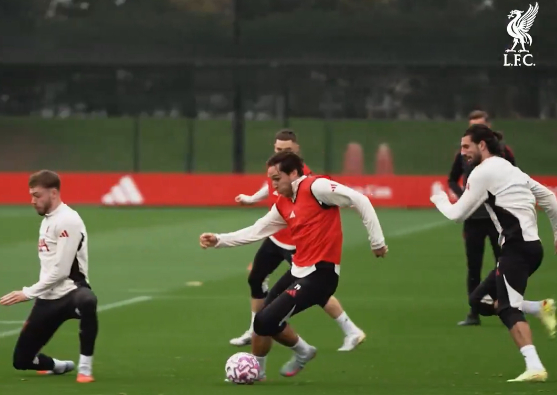 La prodezza di Chiesa in allenamento col Liverpool