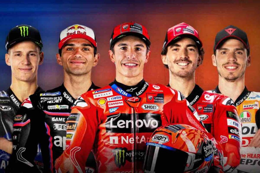 Bagnaia piloti Marquez