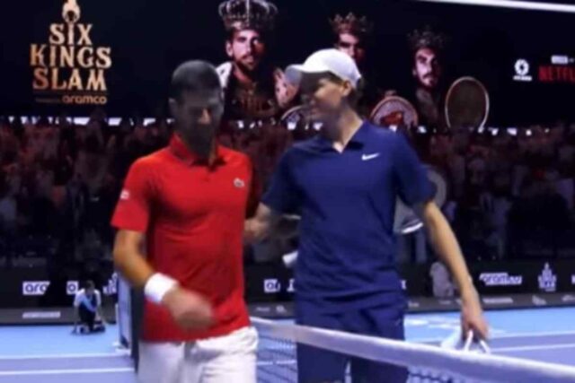 Jannik Sinner e Novak Djokovic