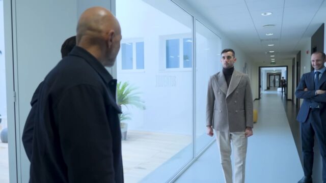 L’incontro tra Spalletti e Perin allo Juventus Training Center