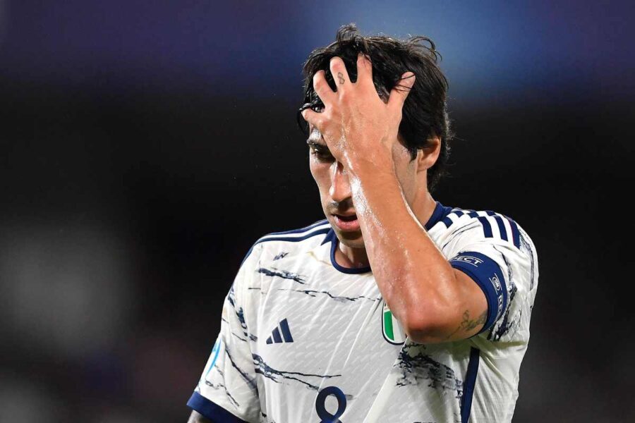 Sandro Tonali, centrocampista Newcastle e Italia