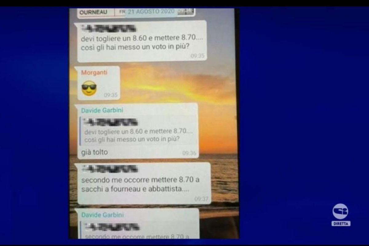 La chat che svela i voti falsificati