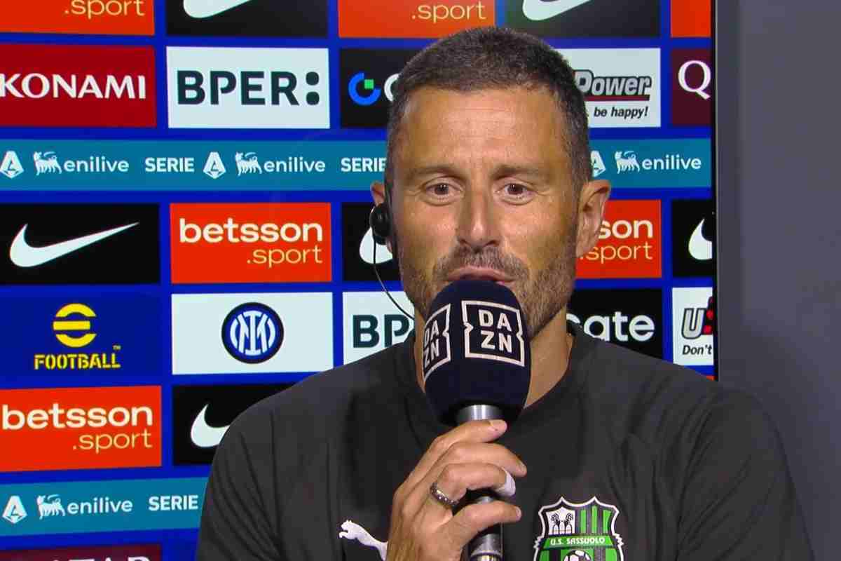 Fabio Grosso, allenatore Sassuolo