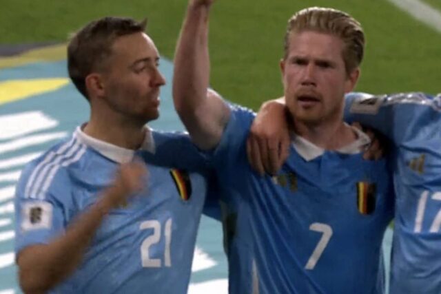 Kevin De Bruyne, centrocampista Belgio Qualificazioni Mondiali