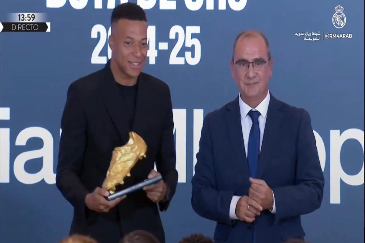 Mbappé da record: vince la Scarpa d'oro 2025
