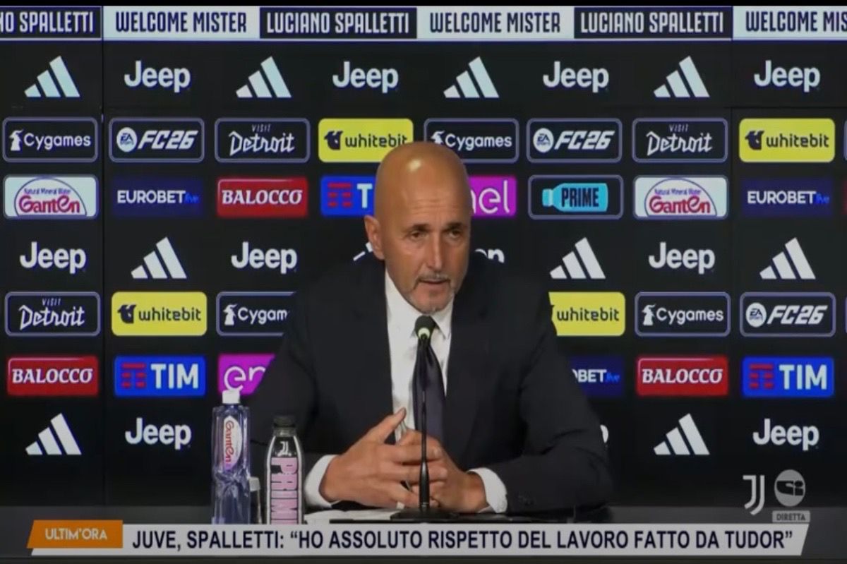 Juventus, Spalletti si presenta in conferenza stampa