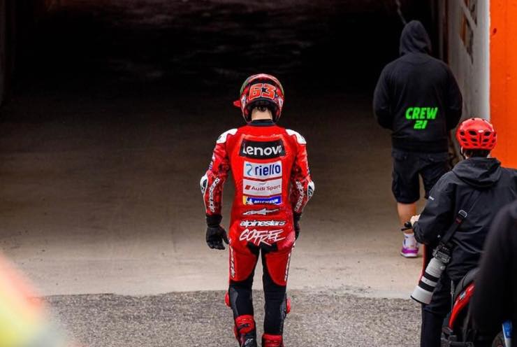 Pecco Bagnaia addio