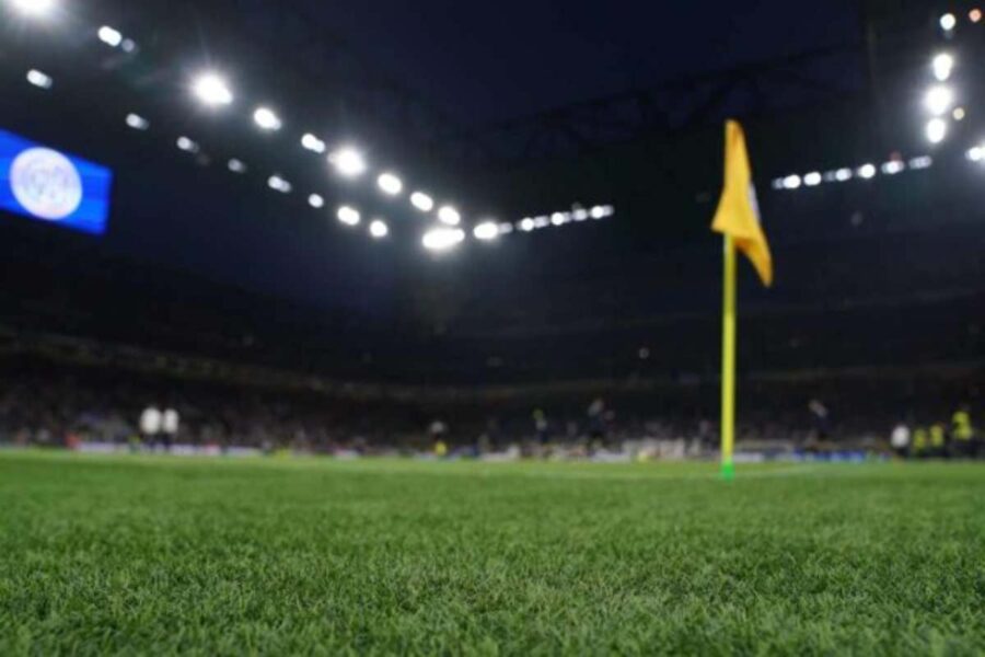 A San Siro tutto pronto per Inter Milan