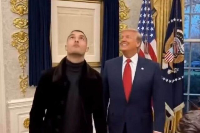 Cristiano Ronaldo e Donald Trump