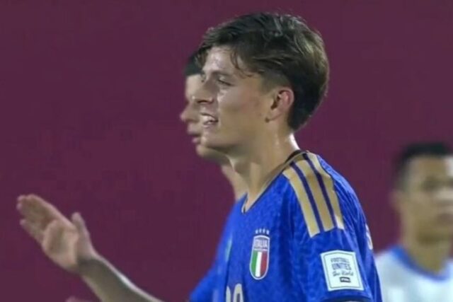 Federico Steffanoni, centrocampista Italia U17