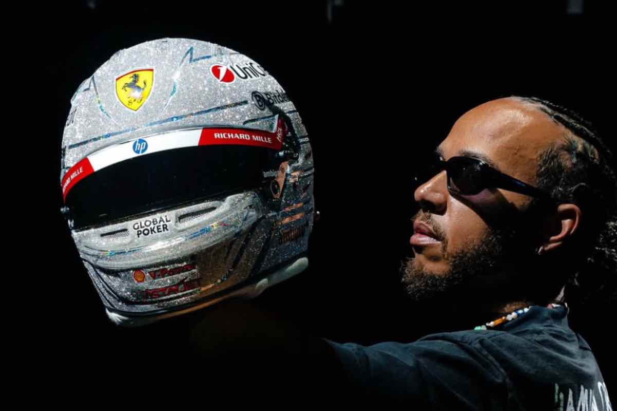 Lewis Hamilton disperato