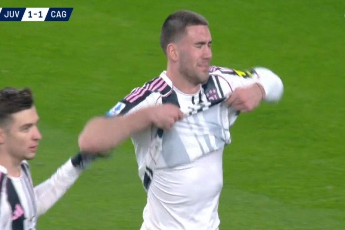 Juventus, infortunio per Vlahovic