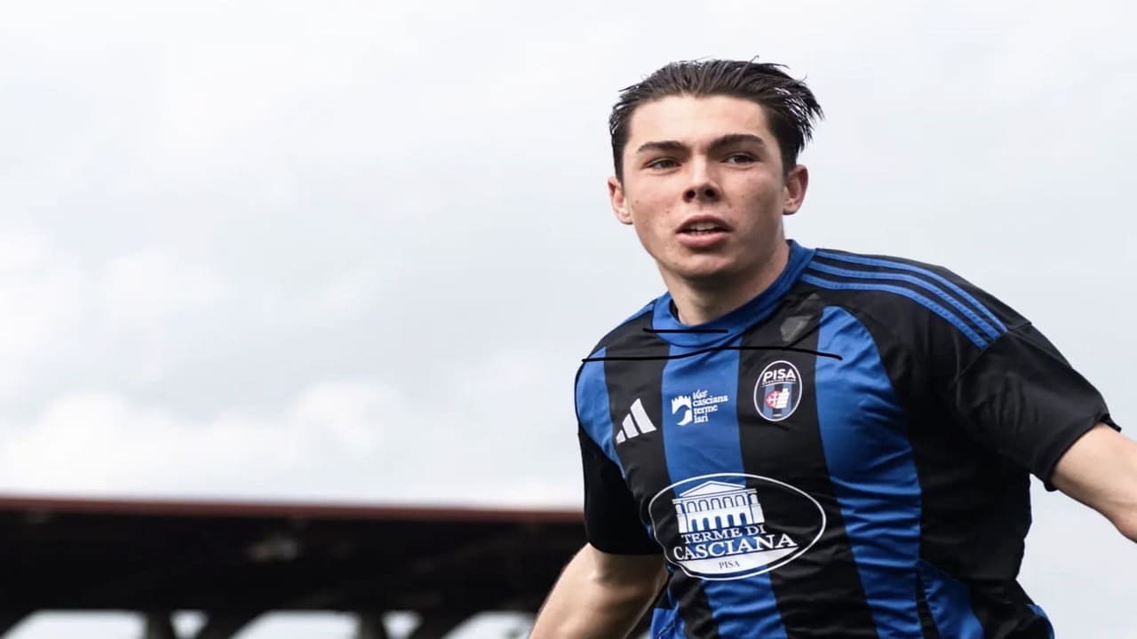 Thomas Buffon, attaccante del Pisa