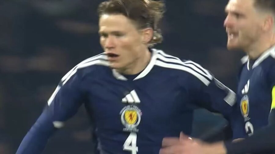 Scott McTominay, centrocampista del Napoli e della Scozia