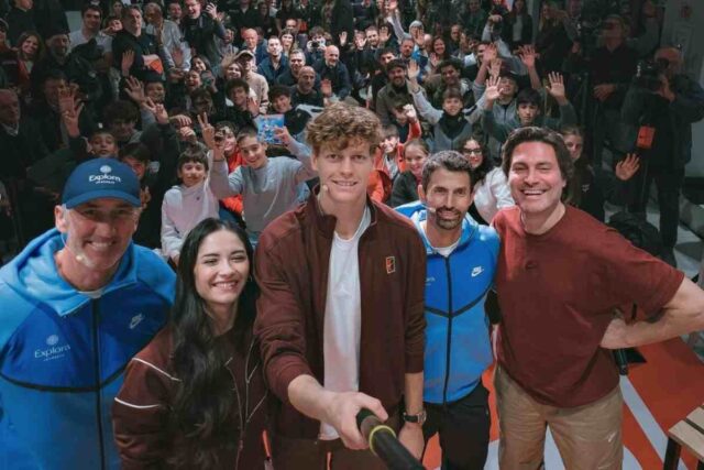 Jannik Sinner a Torino