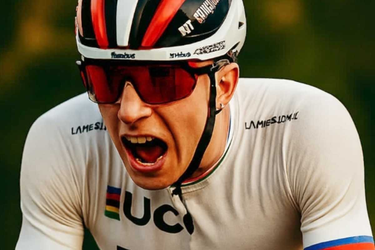 Pogacar sfogo in diretta