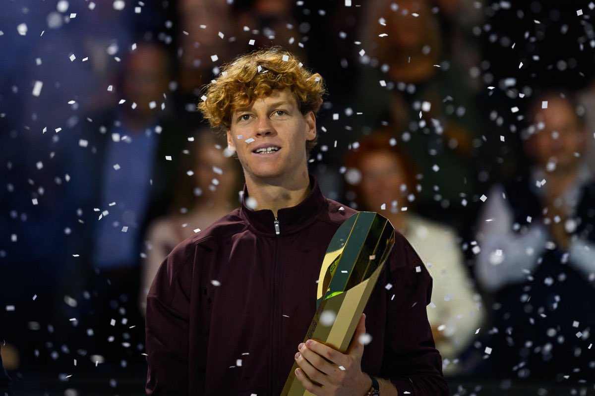 sinner annuncio in diretta