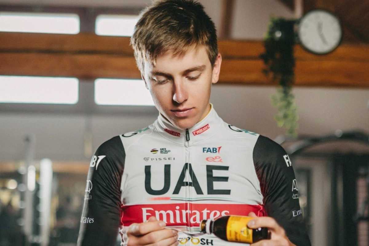 Tadej Pogacar retrosena inedito