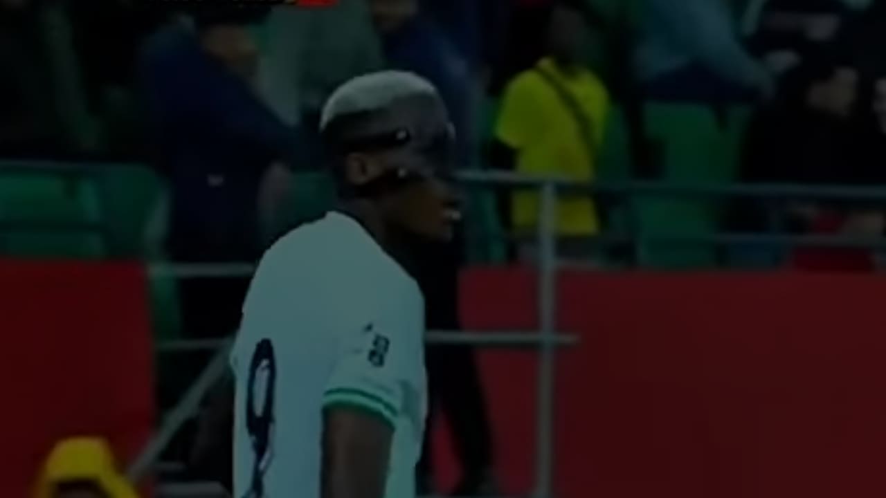 Victor Osimhen simbolo della Nazionale della Nigeria